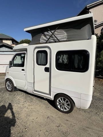 キャリーキャンピング4WD 軽キャンピング買うならこのタイプが良い理由　売り切り　前面が2025年のエブリイに似ているの古さを感じません