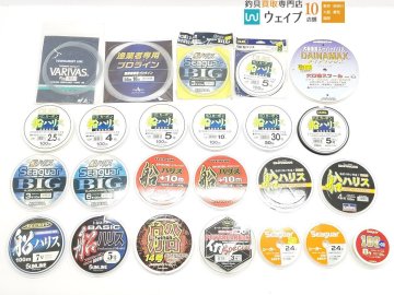 ダイワ Dフロン 船ハリス、サンライン トルネードベーシック 船ハリス、クレハ シーガー船ハリス 等 計24点程度