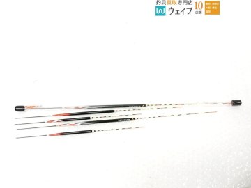 クルージャン ストライドV 2 TKO100 クルージャン ストライドV 6 TKO140 等 ヘラ 鮒 ウキ うき 計5点 中古