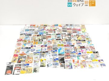 ダイワ オーナー カルティバ他 シモリ玉 スナップ SGスイベルSS サルカン ウキ止めゴム 等 計100個未使用＆中古