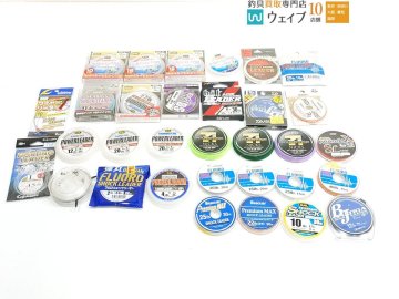 デュエル 魚に見えないピンクフロロ、パワーリーダー、シーガー フロロショックリーダー 等 未使用&中古 31点
