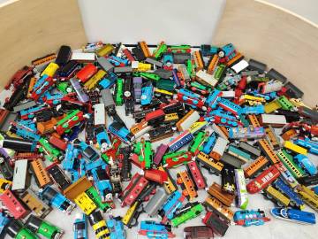 ★◆【USED】プラレール 車両 大量セット トーマス チャギントン 動力車 貨車 総重量約15kg 箱140サイズ