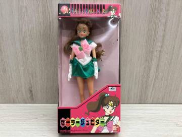【 現状品 / 当時物 】 BANDAI バンダイ 美少女戦士セーラームーンR セーラージュピター　フィギュア 付属品、台座、カード欠品