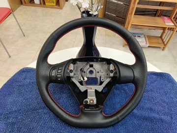 RX-8 rx8 SE3P 前期 AUTOEXE AutoExe オートエクゼ ステアリングホイール ステアリング ハンドル 純正オプション品 本革製 美品