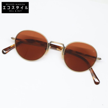 【美品】ayame アヤメ OLDSTAR AG オールドスター ボストンシェイプ サングラス 46□23