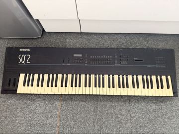 【1円〜】Ensoniq SQ-2 PERSONAL MUSIC STUDIO シンセサイザー 鍵盤楽器 通電確認済み 現状品 ジャンク y-060601