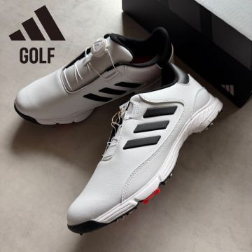 新品 26cm 定価2.4万 アディダス ゴルフライト マックス ボア 24 adidas Golflite Max BOA 24 ゴルフシューズ BOA ダイヤル式 人気 定番