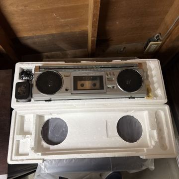 SANYO 昭和レトロ ラジオ　MR-U4 mkⅡ シルバー　動作確認済み