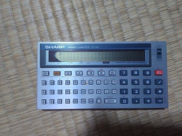 【ジャンク】SHARP ポケットコンピュータ　PC-1261