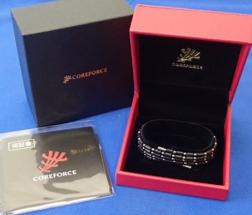 ◎ 未使用　COREFORCE　コアフォース ループ ブラック　CFL70　磁気　マグネット　アクセサリー　②　1円～