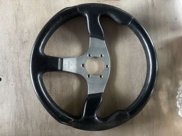《希少》1円スタート　MOMO モモ ステアリング RACE 350mm ブラック 旧車