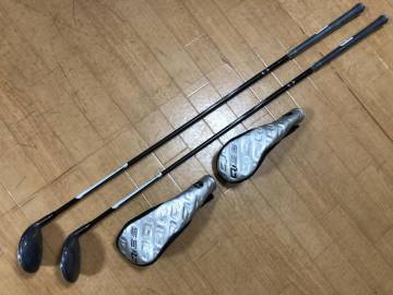 ・スピード発送 未使用 TaylorMade(テーラーメイド) Qi35 ユーティリティ Diamana SILVER TM70 カーボンシャフト FLEX-S ＃４ ＃５ ２本