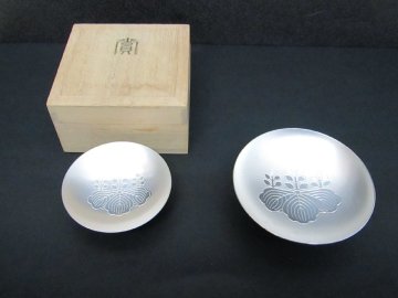 ★銀杯 純銀 シルバー 2点セット 総重量約74ｇ 刻印あり