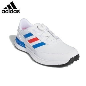 1・スピード発送 新品未使用 adidas Golf(アディダスゴルフ) S2G SL BOA 24 ゴルフシューズ IF0290(ホワイト/ローヤル/レッド)２６．５ＣＭ