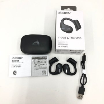 Victor　ビクター　nearphones　HA-NP50T　15818060　通電〇　初期化済み　箱付き【EFAC5016】