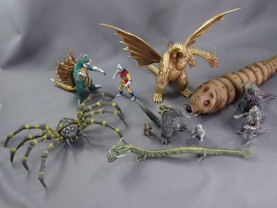 1円～ 東宝怪獣コレクション　昭和怪獣　１１体まとめ売り