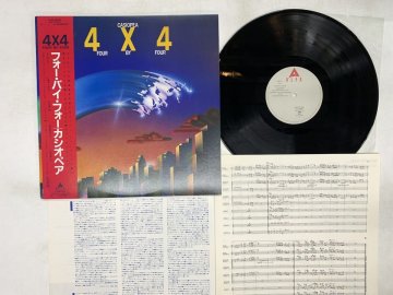 LP / CASIOPEA / FOUR BY FOUR / 帯付 [6150RY]