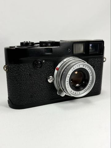 LEICA ライカ レンジファインダー M2 ブラック ＋ LEICA ライカ レンズ LEITZ WETZLAR ELMAR 1:2.8 / 50mm