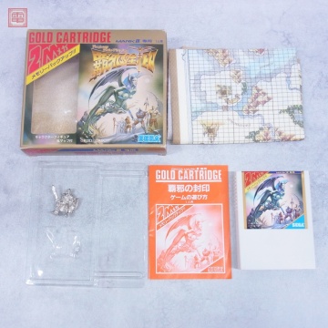動作保証品 良品 マークIII MARK III 覇邪の封印 箱説/キャラクターフィギュア/布マップ付【10