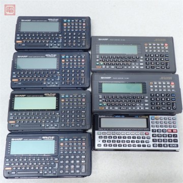 SHARP CASIO ポケットコンピュータ PC-G801/PC-G850V/PC-G850VS/PC-G850S/VX-3 まとめて5個セット ポケコン【10