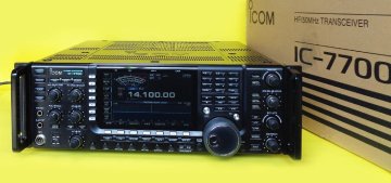 ICOM《メーカー整備済》新スプリアス　HF(200W)/50(200W)　IC-7700　最新版ファーム(VER2.20)更新済