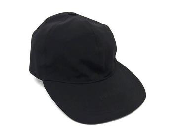 1円 PRADA プラダ ナイロン90％&times;ライクラ10％ ベースボールキャップ 帽子 表記サイズ M メンズ レディース ブラック系 FQ8012
