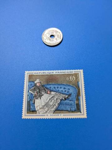 .【簡易出品】未使用 フランス 切手 1種 ★綺麗かと思います。