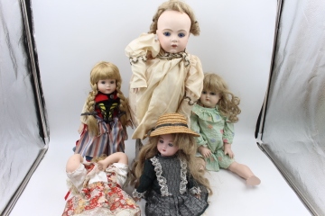 【ト横】ビスクドール 西洋人形 まとめ Vernon Seeley バーノン・シーリー など 人形 TB000ZZH47