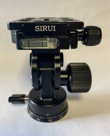 SIRUI シルイ プロ2ウェイ雲台 L-20S（良品）・HAKUBA カメラネジアダプター H-SA8