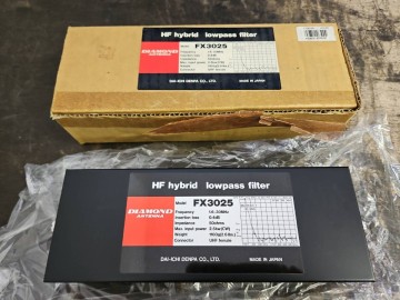 未使用長期保管品 DIAMOND ANTENNA FX3025 HF hybrid lowpass filter 第一電波工業 ローパスフィルター アンテナ 無線