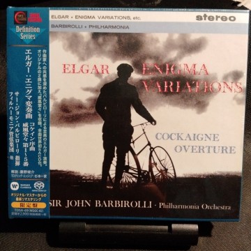 SACD エルガー:エニグマ変奏曲 威風堂々 バルビローリ 指揮 限定盤