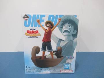 075)未開封 一番くじ ワンピース MONKEY.D.LUFFY 冒険の記憶と未来への航路 C賞 モンキー・D・ルフィ 海賊王におれはなる!! Revible Moment