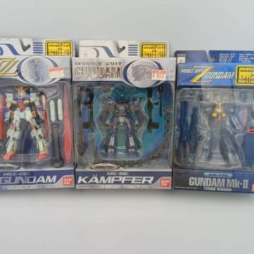 モビルスーツインアクション 機動戦士ZZガンダム ダブルゼータガンダム ポケットの中の戦争 ケンプファー Zガンダム Mk-IIフィギュア未開封