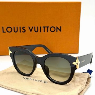 【1円スタート】LOUIS VUITTON ルイヴィトン LV ムーン キャットアイ サングラス 眼鏡 アイウェア フラワー Z1777E