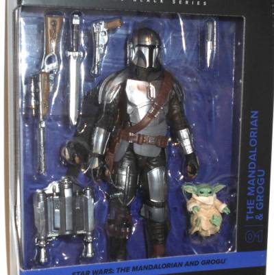 塗装ムラあり マンダロリアン・アンド・グローグー スターウォーズ ブラックシリーズ ハズブロ Hasbro STAR WARS スター・ウォーズ