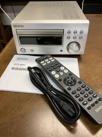 DENON CDレシーバー　RCD-M41 動作品
