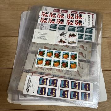 外国切手　アメリカ　切手帳　シート　未使用　まとめ売り