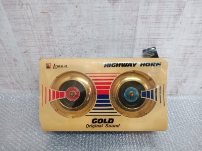 必見!!　当時物　LIBERAL HIGH HORN GOLD ハイウェイ　ホーン　旧車　パーツ　低音　高音　トラック　ジャンク