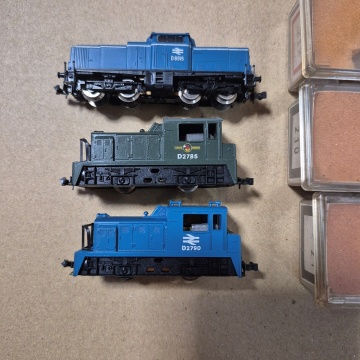 Nゲージ LIMA リマ Shunter D8915 D2790 D2785 動力車3点 外国車両 60s26-1133-2