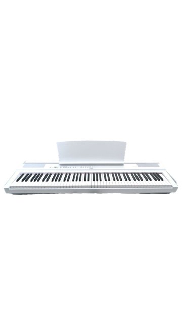 k【美品 1円スタート】 YAMAHA ヤマハ デジタルピアノ P-125a ピアノバック付き 取扱説明書付き クラシック50選付き 保証書付き