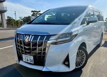 アルファード ハイブリッド X/ 燃料：ハイブリッド（ガソリン）/排気量：2,500cc/ ETC /バックカメラ /サンルーフ /車検は2年 /