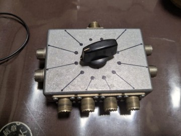 同軸切替器 8接点 スイッチボックス ジャンク