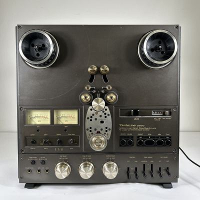 EL2989 Technics RS-1500U テクニクス オープンリールデッキ オーディオ 通電確認済 動作未確認 現状品