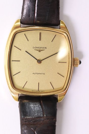 LONGINES ロンジン 3617 645 自動巻き 2針 メンズ 腕時計 ゴールドカラー アンティーク 稼動品 3242-HA
