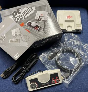 未使用【PC mini PC Engine 本体　コントローラー】箱付き
