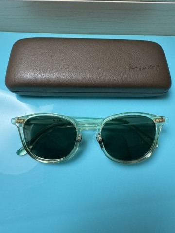 【美品】kearny coit (clear yellow / dark green lens) カーニー コイト サングラスノー芯 セルロイド ダークグリーンレンズ