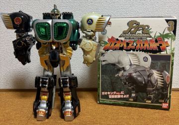 百獣戦隊ガオレンジャー DX ガオマッスル パワーアニマルシリーズ 03 ガオベアー＆ガオポーラー 箱付き ジャンク