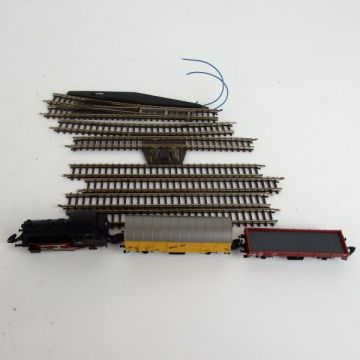 1円スタート 激レア 鉄道模型 DB BR８９ 006 Zゲージ 蒸気機関車 貨物車 道路 他 まとめ 43324