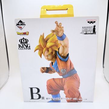 1円〜 5A 一番くじ HISTORY OF SON GOKOU ドラゴンボール超 B賞 超サイヤ人孫悟空フィギュア KING CLUSTAR レア 貴重 希少 未開封品 166