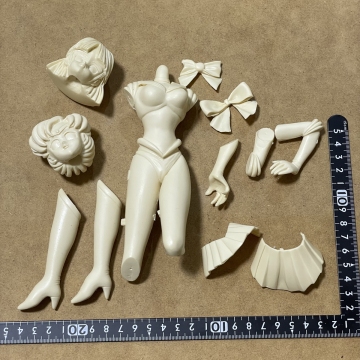 1/6 ガレージ キット セーラー サターン マーキュリー ガレキ レジン キャスト フィギュア
